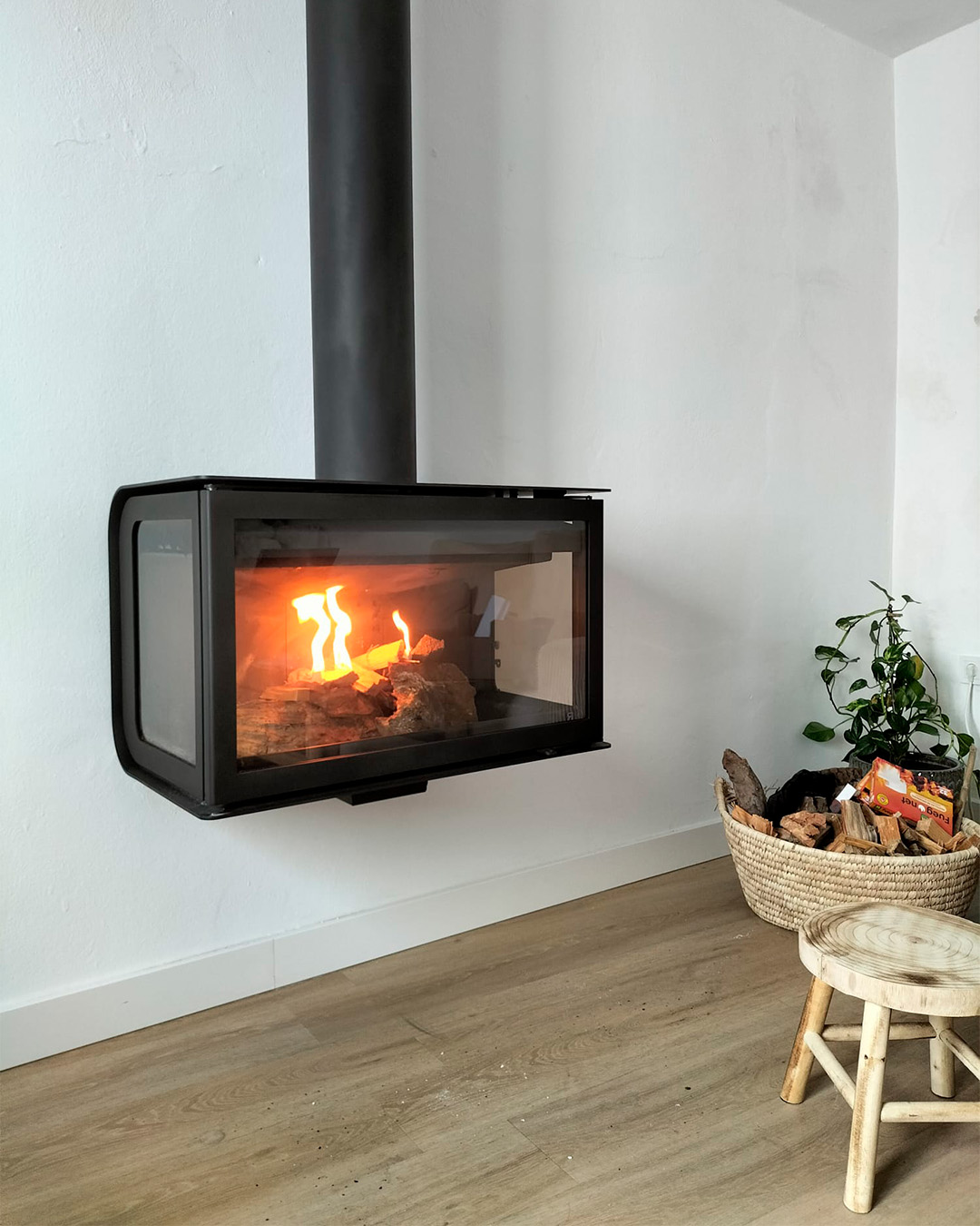 Rocal modelo City lena - chimeneas de leña, estufas y otros sistemas de calefaccion