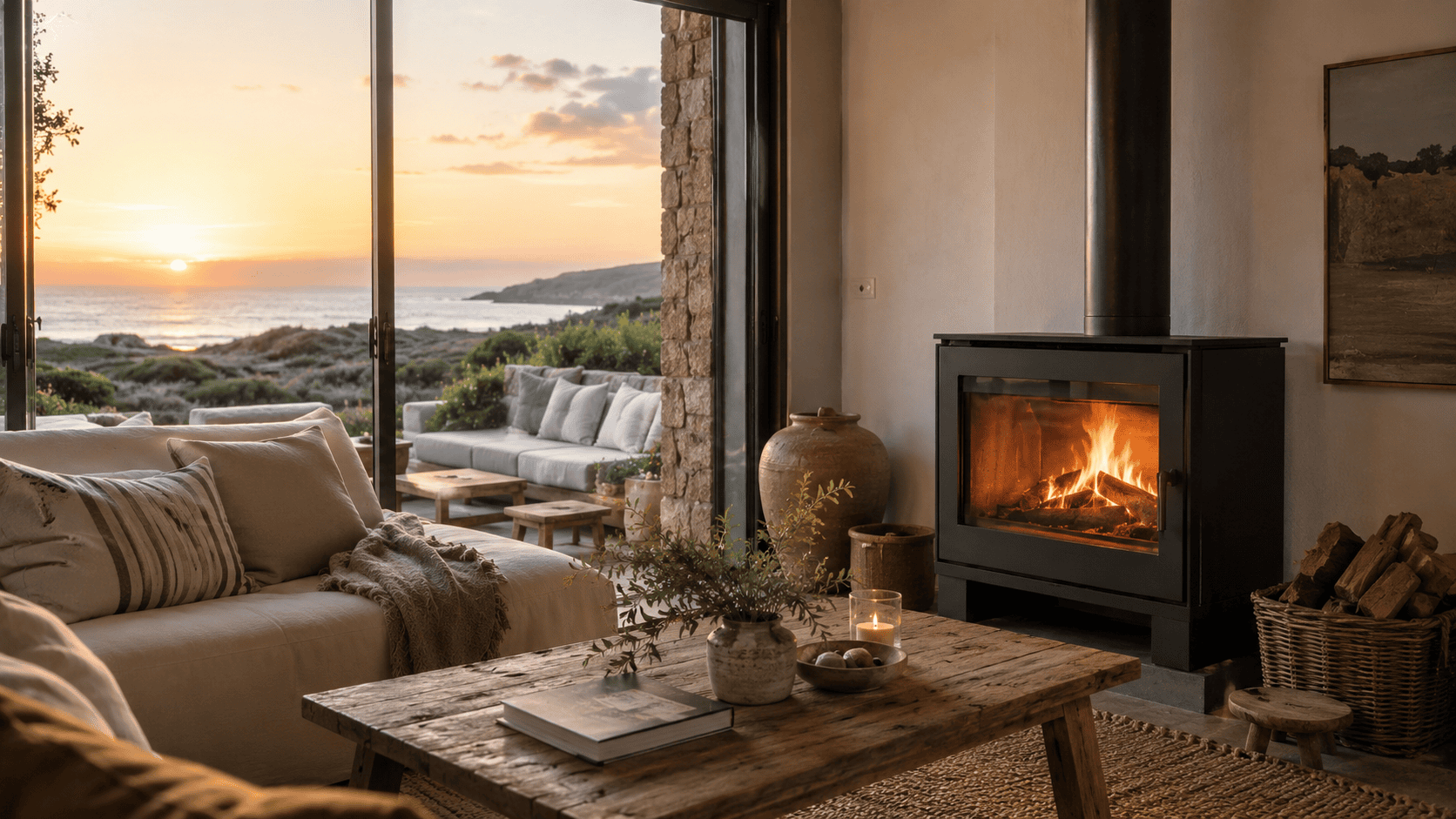 Casa o piso en Cádiz: prepara en verano la chimenea o estufa que disfrutarás en invierno